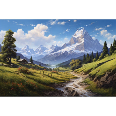 Canvas of Mountains
